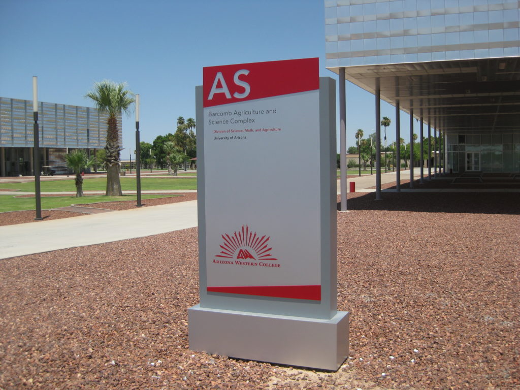 as monument sign