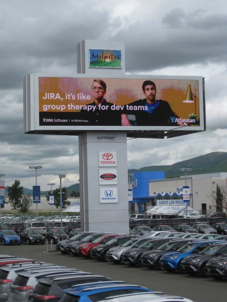 Billboard for Toyota